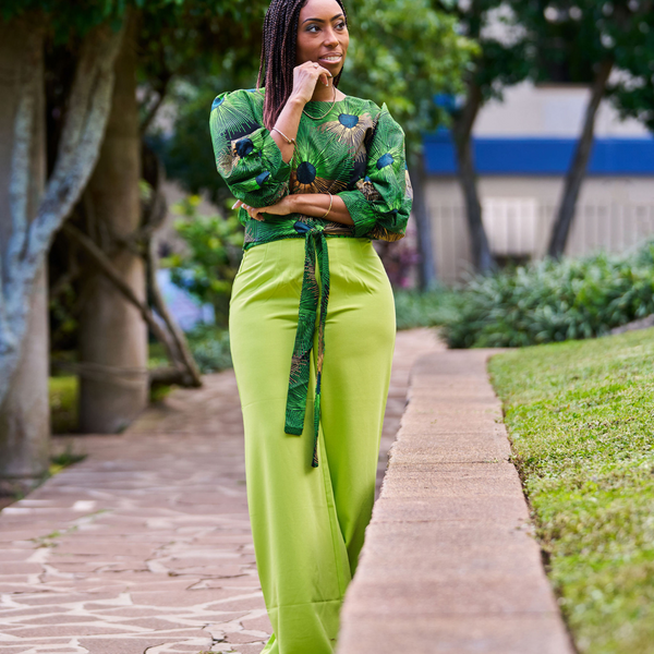 Bold Wide Leg Pants